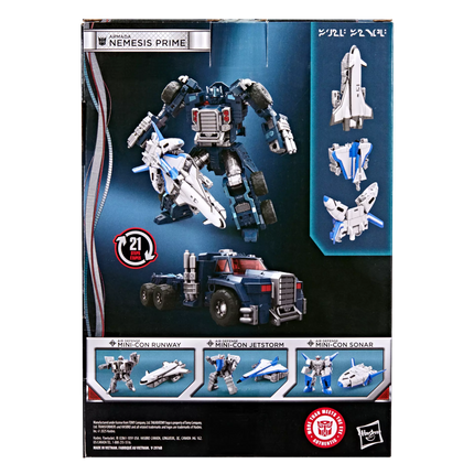 Transformers Generations Armada Nemesis Prime & Air Defense Mini-Con Team