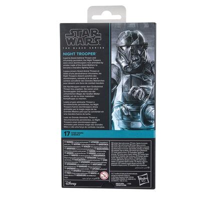 Star Wars The Black Series Night Trooper 6-Inch Action Figure