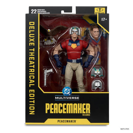 DC Multiverse Deluxe Theatrical Edition Wave 2 Peacemaker: The Series Peacemaker 7-Inch Scale Action Figure