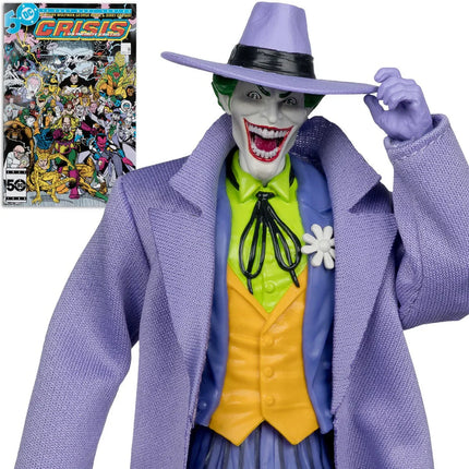 DC Direct Page Punchers Wave 10 The Joker Crisis on Infinite Earths 7-Inch Scale Action Figure with Comic