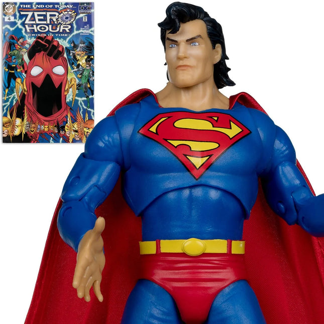 DC Direct Page Punchers Wave 10 Superman Zero Hour 7-Inch Scale Action Figure with Comic