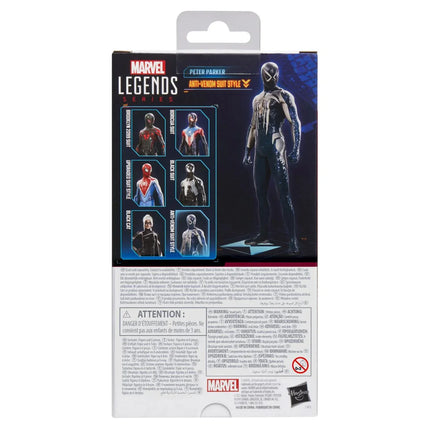 Spider-Man Marvel Legends Series Gamerverse Peter Parker Anti-Venom Suit Style 6-Inch Action Figure