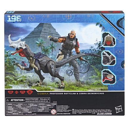 G.I. Joe Classified Series Professor Rottclaw & Cobra Deinonychus 6-Inch Action Figure