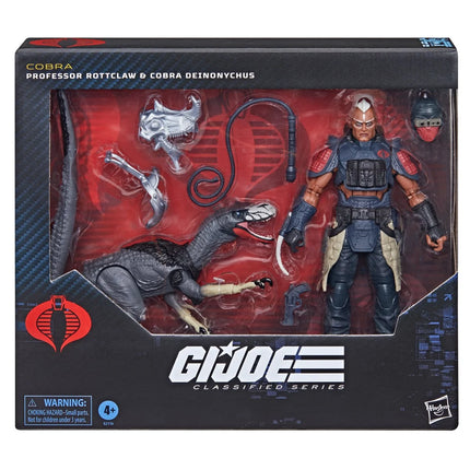G.I. Joe Classified Series Professor Rottclaw & Cobra Deinonychus 6-Inch Action Figure