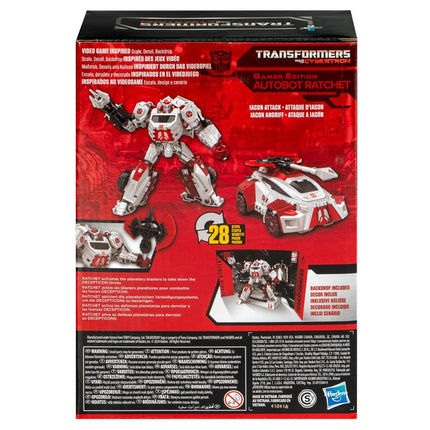 Transformers Toys Studio Series Voyager Transformers: War for Cybertron Gamer Edition Ratchet