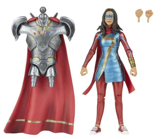 Figura de Marvel Legends Infinity Ultron Series Ms Marvel de 6"