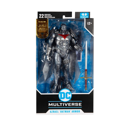 DC Multiverse Batman: Curse of the White Knight Azrael Batman Armor Gold Label 7-Inch Scale Action Figure