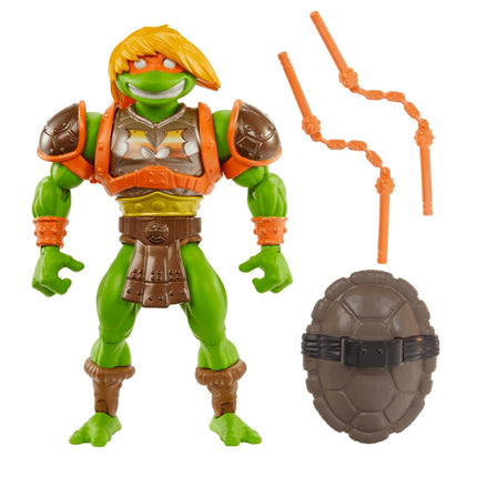 Masters Of The Univers Origins Turtles of Grayskull  Michelangelo Action Figure