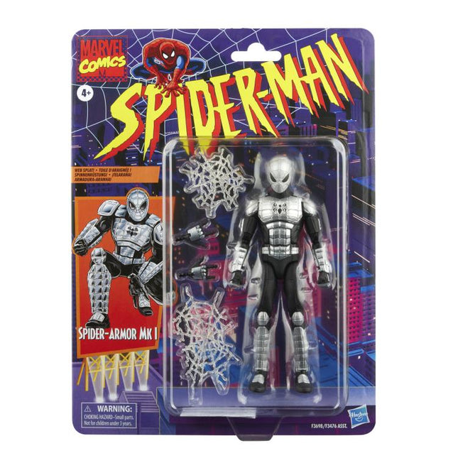 Marvel Legends Retro Spider-Armor MK-I 6" Action Figure