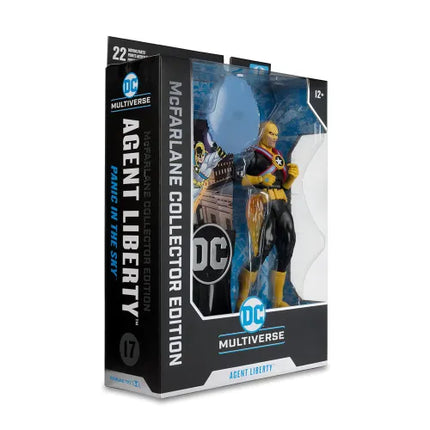 McFarlane Toys Agent Liberty  DC Multiverse SDCC Exclusive