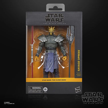 Star Wars: The Black Series 6" Savage Opress (The Clone Wars) Deluxe Action Figure