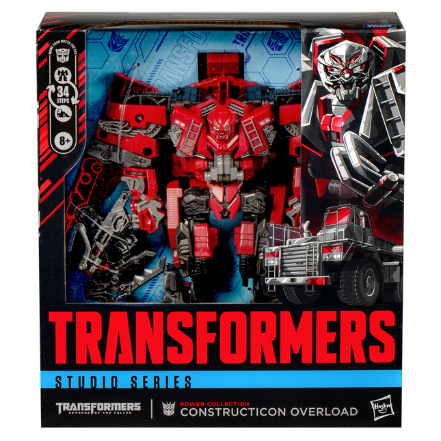 Transformers Studio Series Constructicon Overload 8.5" Action Figure