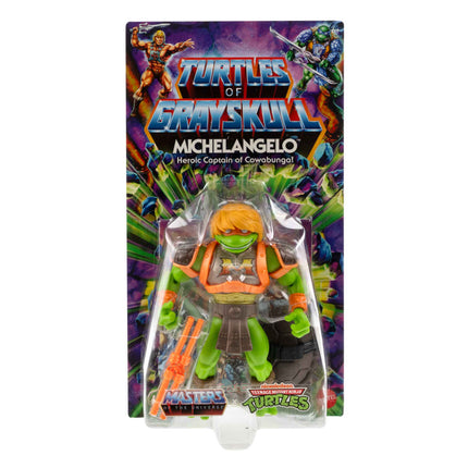 Masters Of The Univers Origins Turtles of Grayskull  Michelangelo Action Figure