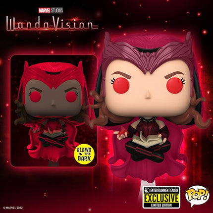 Funko Pop! WandaVision Scarlet Witch (Glows) #823 Entertainment Earth Exclusive