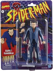 Marvel Legends Spider-Man Retro Hammerhead 6” Action Figures