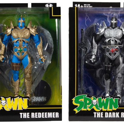 McFarlane Toys Spawn Lot Of Two Redeemer & Dark Redeemer 7" Action Figure