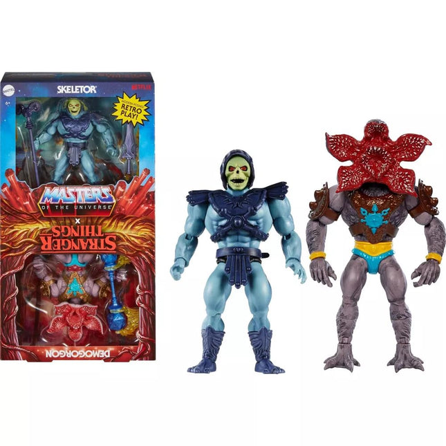 Masters of the Universe X Stranger Things Skeletor & Demogorgon