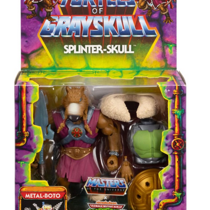 Masters of the Universe Origins: Turtles of Grayskull Splinter-Skull