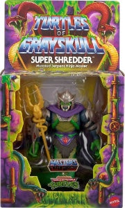 MOTU Origins Turtles of Grayskull  Super Shredder  Deluxe Figure