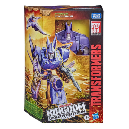 Transformers Kingdom Voyager WFC-K9 Cyclonus Action Figure