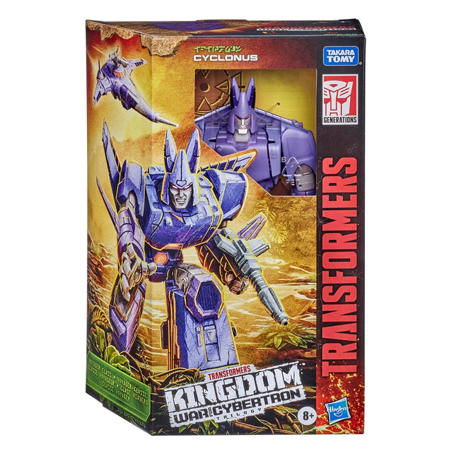 Transformers Kingdom Voyager WFC-K9 Cyclonus Action Figure