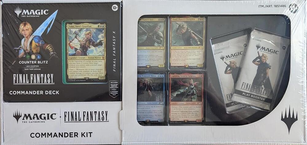 mtg cards with blitz Magic The Gathering Final Fantasy CommanderKit Counter Blitz Costco Bu – Toy Collectibles 4 Less