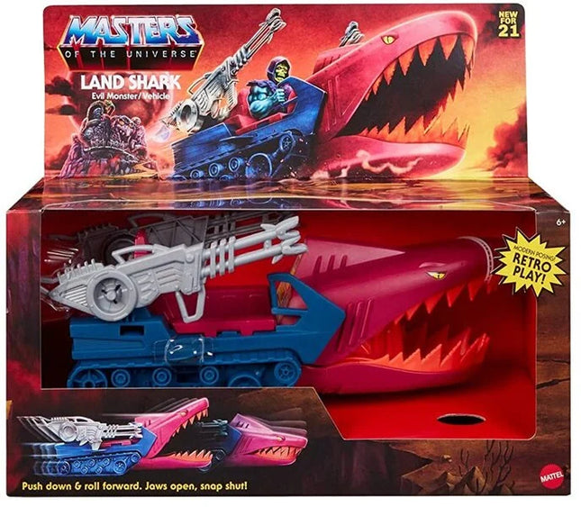 Masters of the Universe Origins  Land Shark Vehicle Retro Play