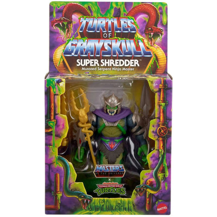 MOTU Origins Turtles of Grayskull  Super Shredder  Deluxe Figure