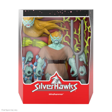 Super 7 SilverHawks Ultimates Windhammer 7" Figure New Sealed in Package