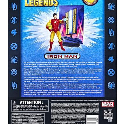 Marvel Legends IRON MAN 20th Anniversary 6 Inch Action Figure