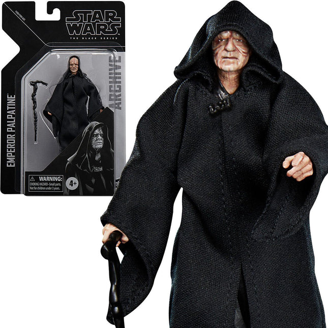 Star Wars Black Series Archive Emperor Palpatine Darth Sidius 6" Figure