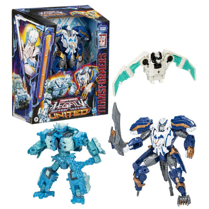 Transformers Legacy United Star Raider Thundertron, Nightstrike, Calcit