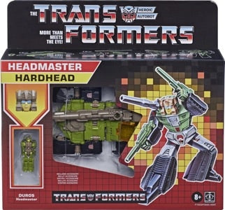 Transformers Headmaster Hardhead Retro G1 Walmart Exclusive