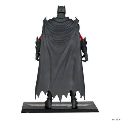 Flashpoint DC Multiverse Batman (Thomas Wayne) BBTS Exclusive Limited Black & White Accent Edition Figure
