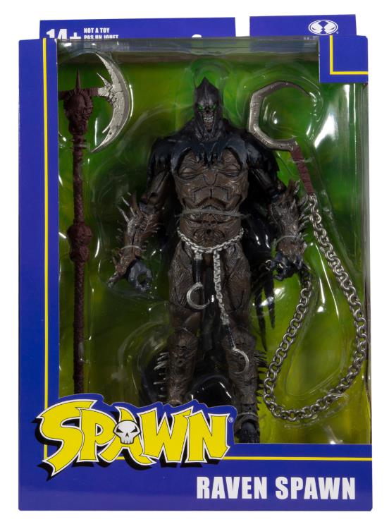McFarlane Toys Spawn Comic Series Raven Spawn Deluxe 7" Action Figure -