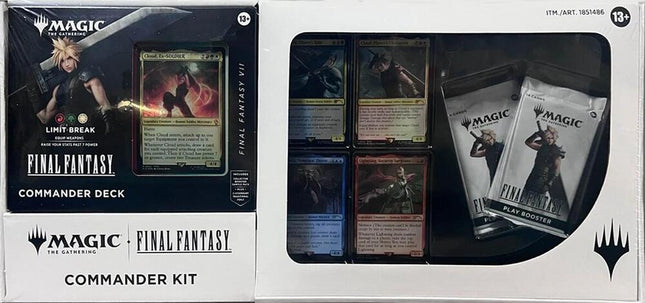 2025 Magic: The Gathering Final Fantasy Costco Commander Kit