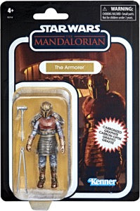 Star Wars The Vintage Collection Mandalorian's The Armorer 3.75" Carbonized
