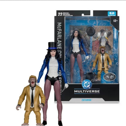 DC McFarlane Collector Edition Wave 13 #53 Zatanna with Detective Chimp DC Classic (Chase)7-Inch Scale Action Figure