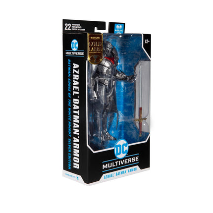 DC Multiverse Batman: Curse of the White Knight Azrael Batman Armor Gold Label 7-Inch Scale Action Figure