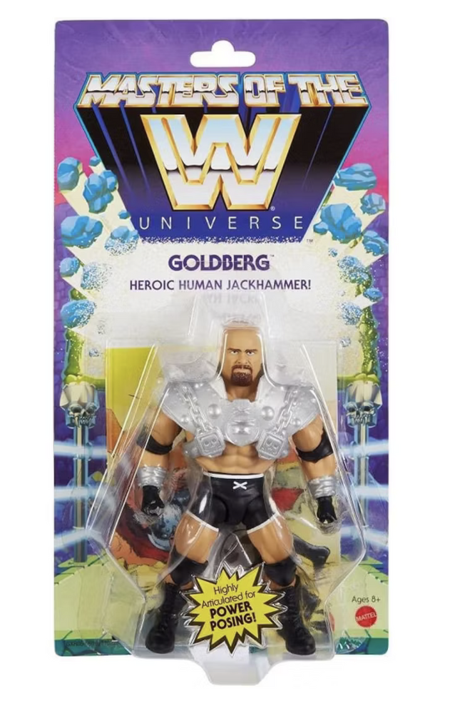 WWE Masters Of The Universe Goldberg Action Figure