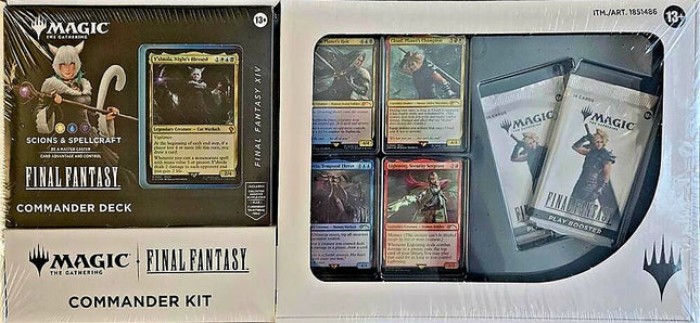 MTG Magic the Gathering Final Fantasy XIV Commander Deck Costco Exclusive
