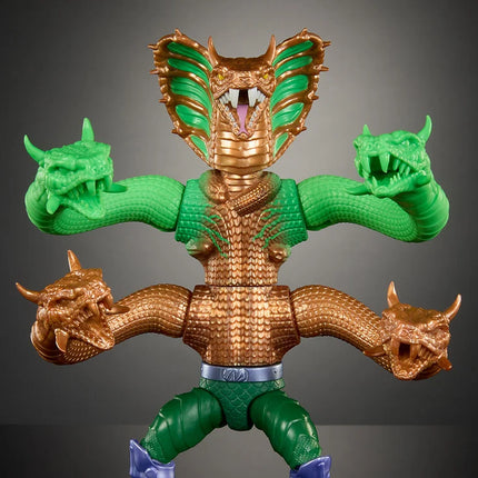 MOTU Origins Turtles of Grayskull King Hiss Deluxe Figure