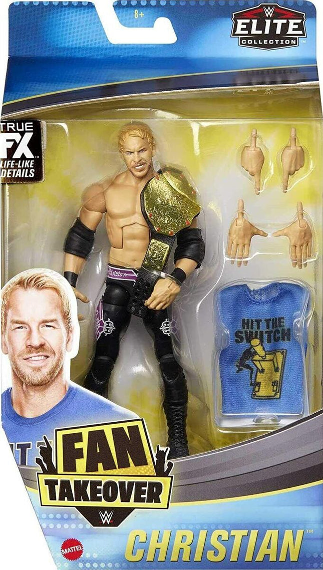 WWE Mattel Elite Fan Takeover Series Christian Action Figure