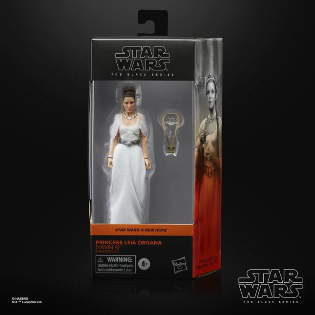 Star Wars Black Series Princess Leia Organa Yavin 4 6" Action Figure