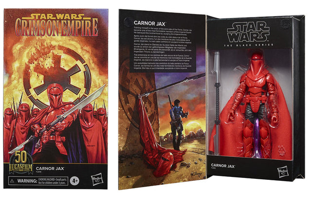 Star Wars Crimson Empire The Black Series 6" Carnor Jax