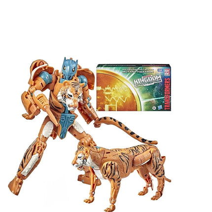 Transformers  War For Cybertron Kingdom Golden Disk Voyager Mutant Tigatron New