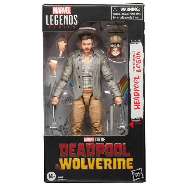 Marvel Legends Headpool with Logan 6-Inch Action Figure