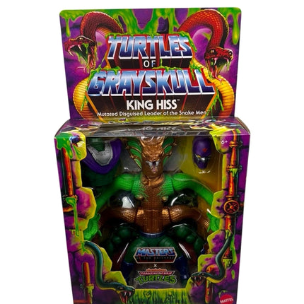 MOTU Origins Turtles of Grayskull King Hiss Deluxe Figure