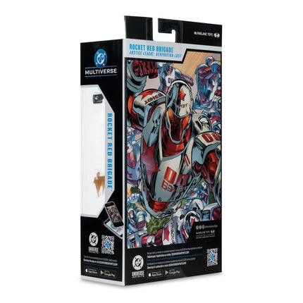 DC Multiverse Wave 25 Rocket Red Brigade Justice League: Generation Lost 7-Inch Scale Action Figure
