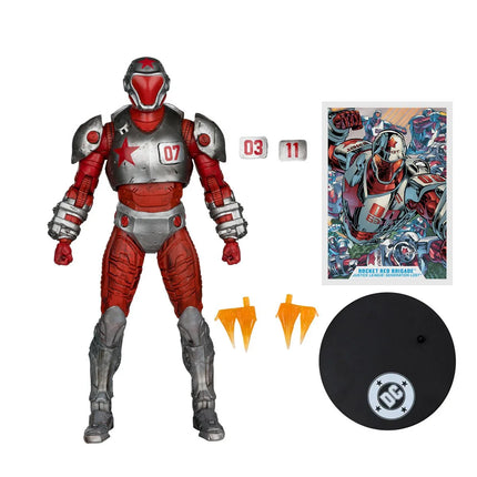 DC Multiverse Wave 25 Rocket Red Brigade Justice League: Generation Lost 7-Inch Scale Action Figure